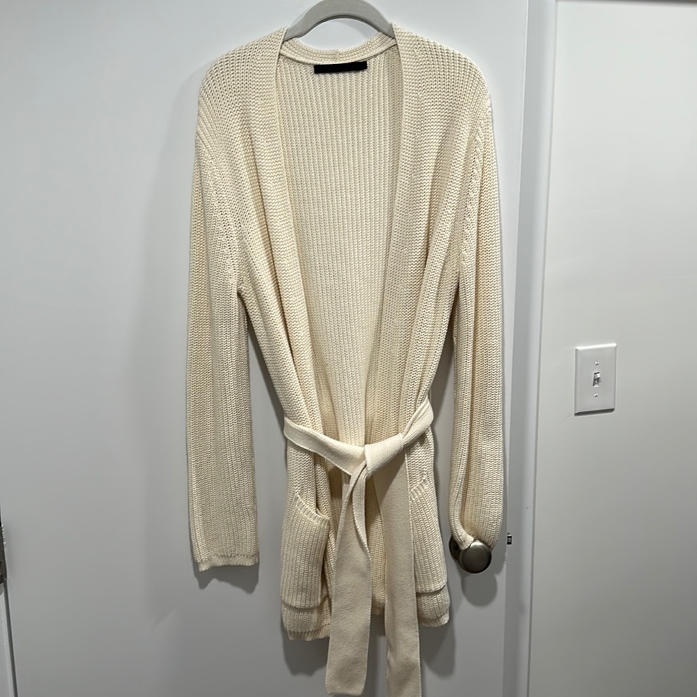 Jenni Kayne belted sweater coat